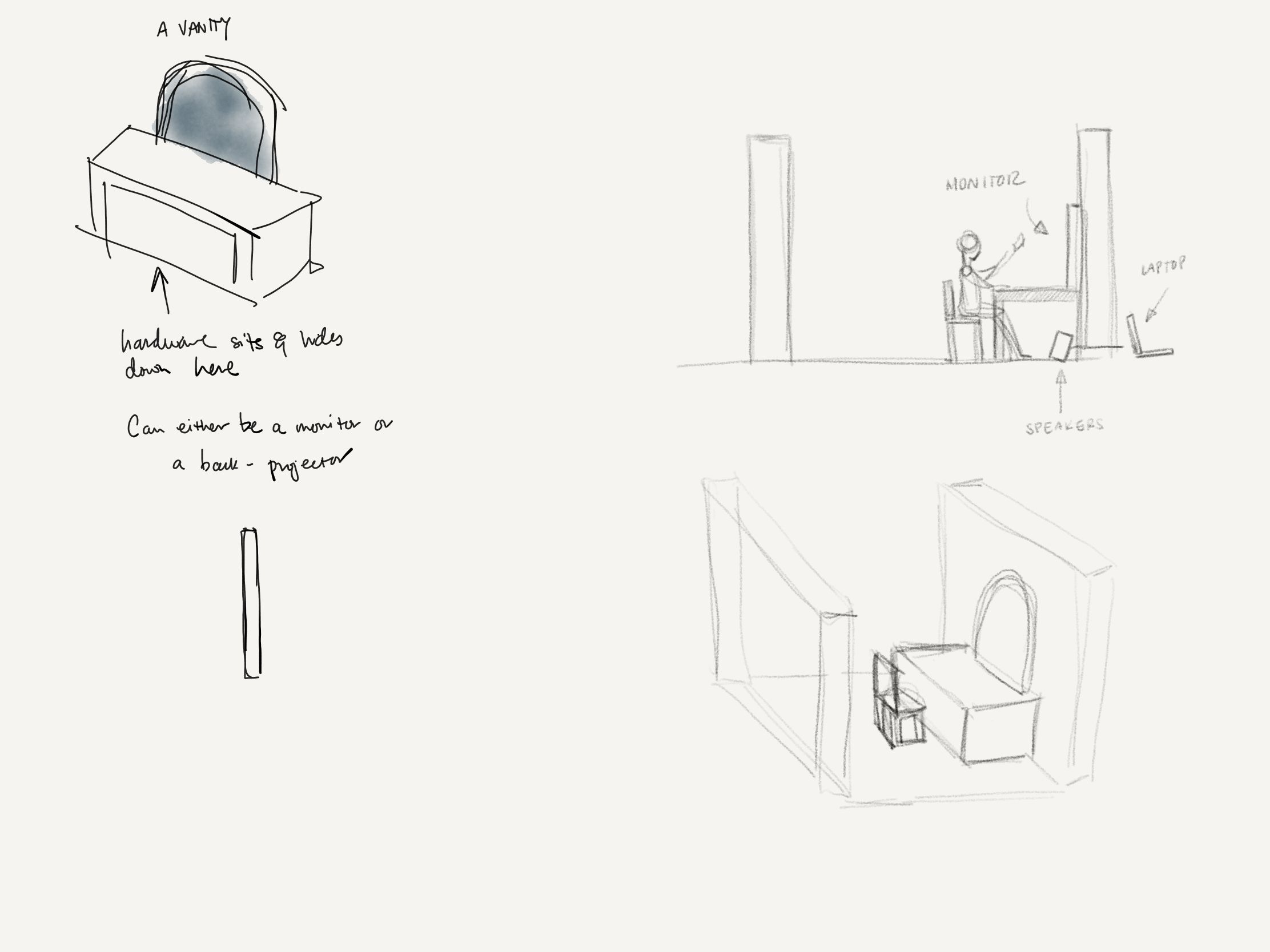 BTS - ideation sketches 8